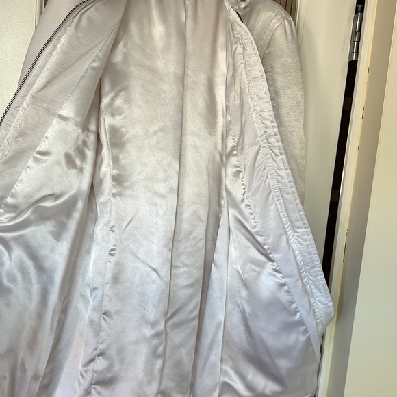 White Bebe Puffer Coat - Picture 3 of 12